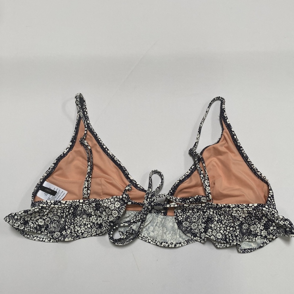 J Crew French Bikini Ruffle Top in Valley Floral - Picture 5 of 5